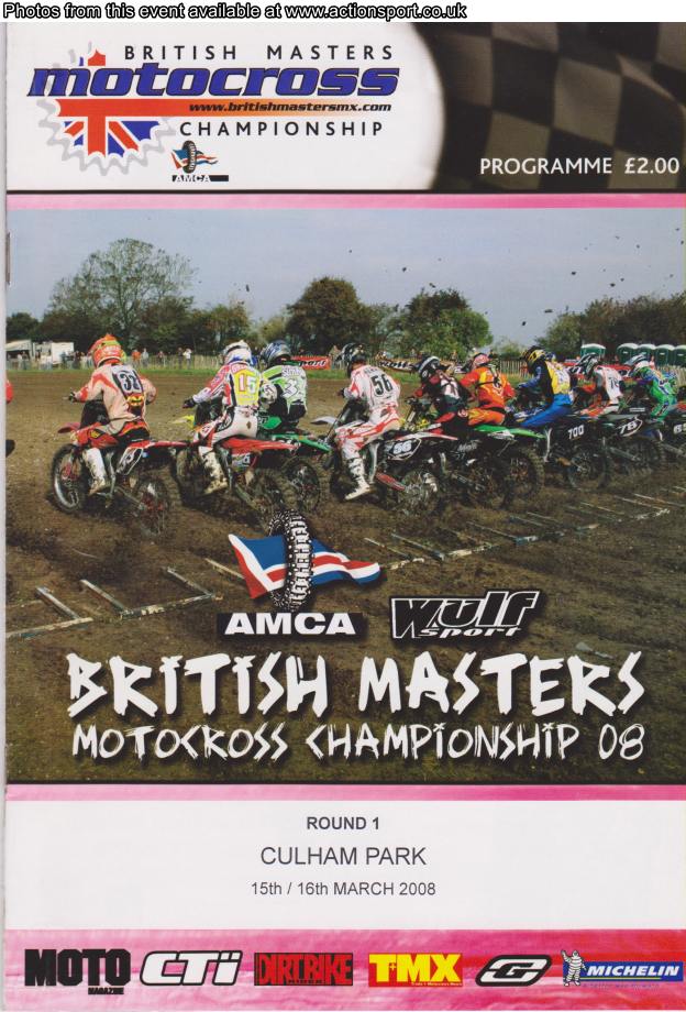 Event programme page